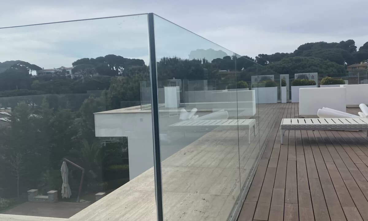 Barandillas de cristal
